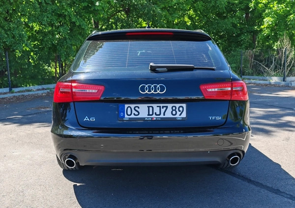 Audi A6 cena 52900 przebieg: 203400, rok produkcji 2012 z Myszków małe 742